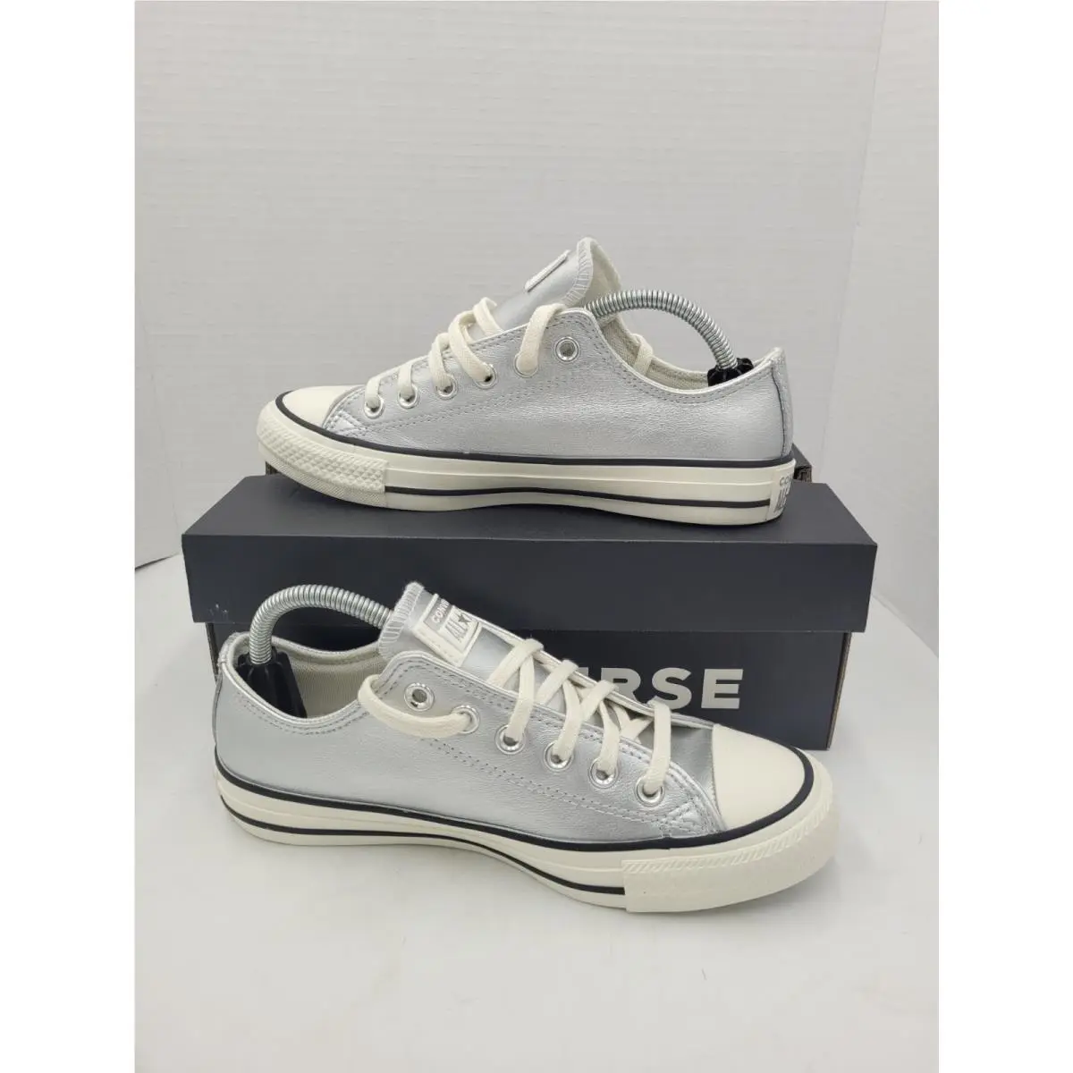 Converse shoes - Converse CTAS OX - CTAS - A11986C - Silver 1