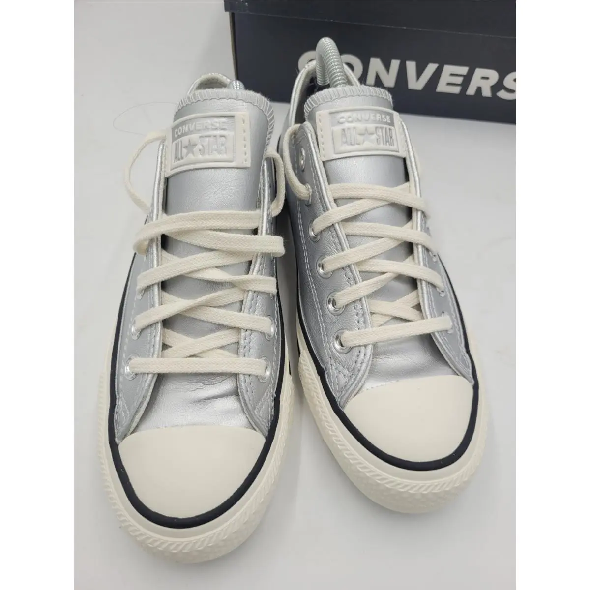 Converse shoes - Converse CTAS OX - CTAS - A11986C - Silver 2