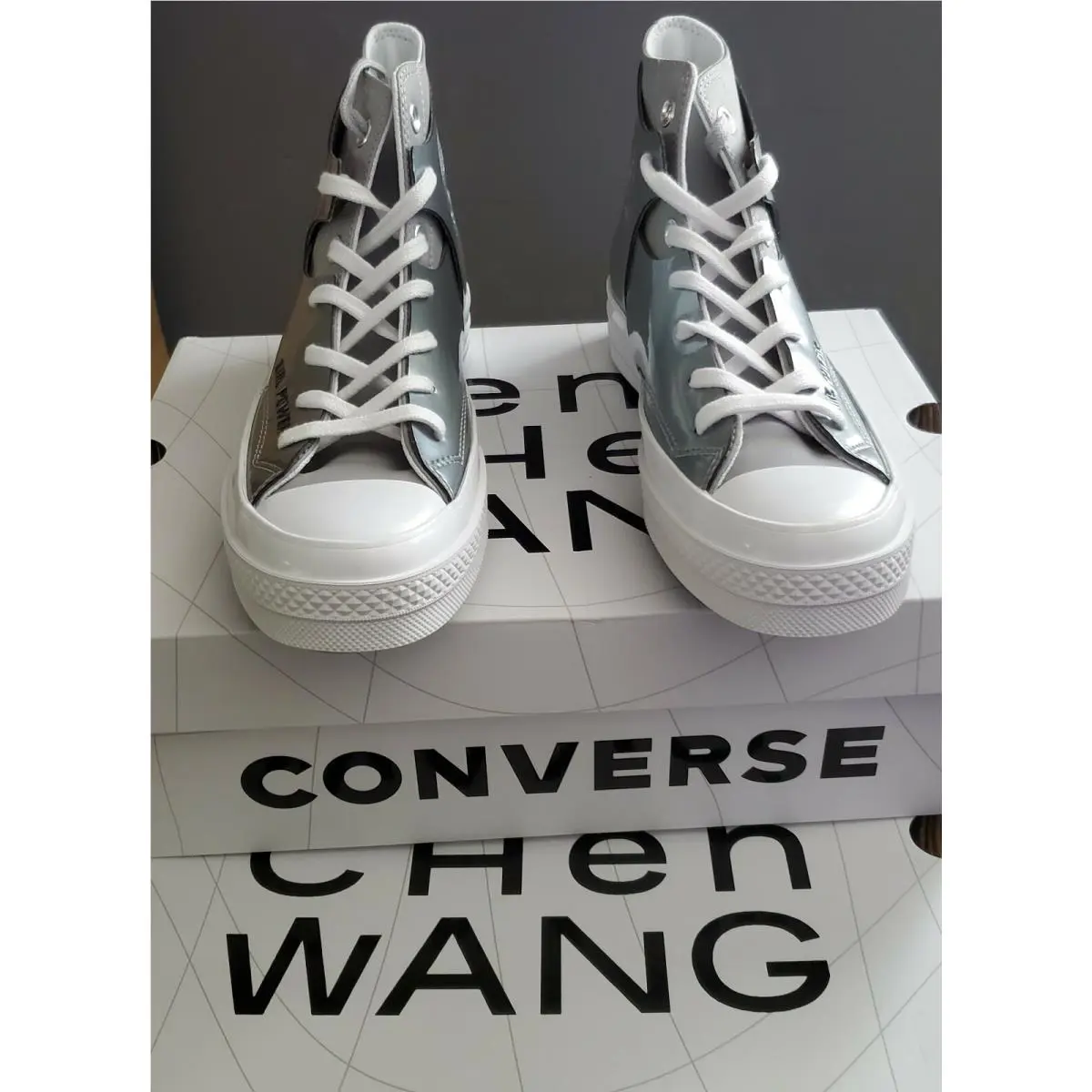Converse shoes - REIMAGINED COLLECTION - REIMAGINED COLLECTION - Sleet/white/white (UPC: 888756987741) 0
