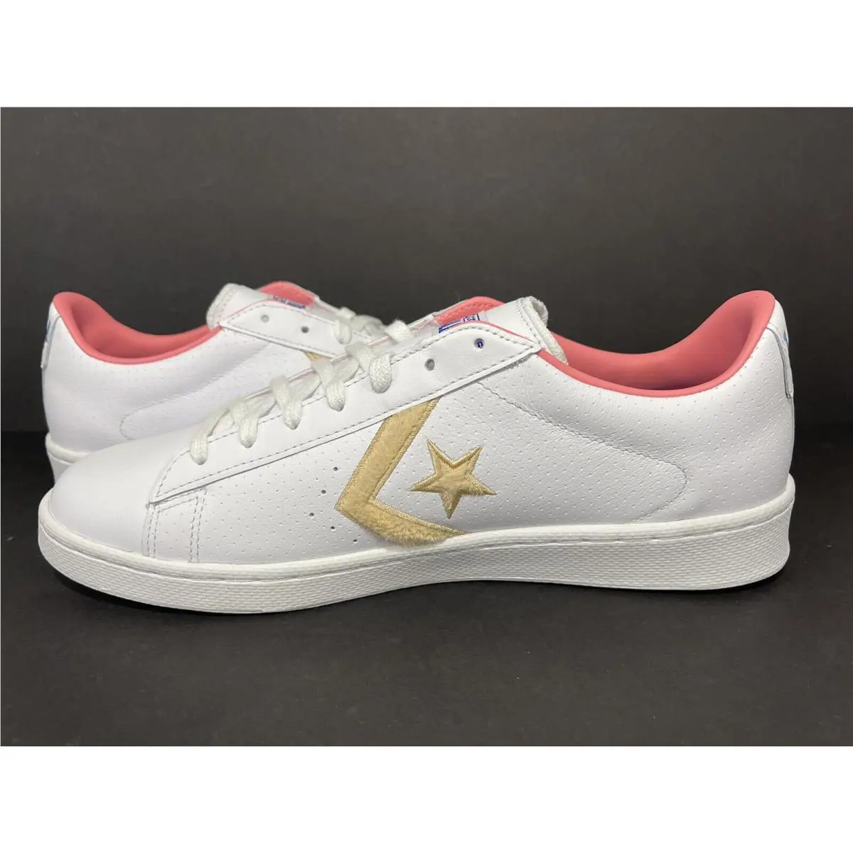 Converse shoes - Converse Pro Leather - Pro Leather - 172481C - White/ White- Onyx- Multi, Manufacturer: white/ white- onyx- multi 2