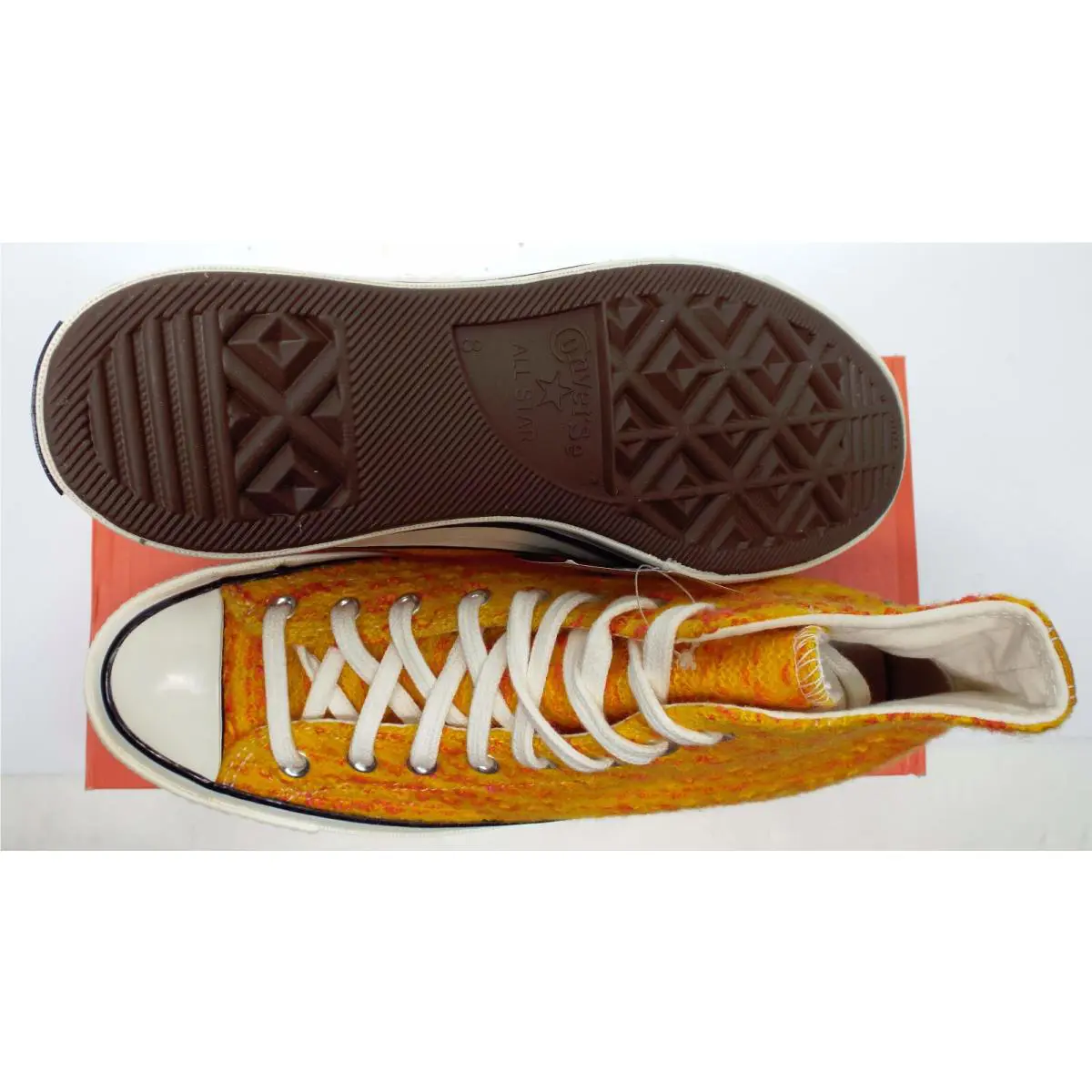 Converse shoes - Chuck 70 Hi - Chuck - 169246c - Gold Dart & Red & Egret 2