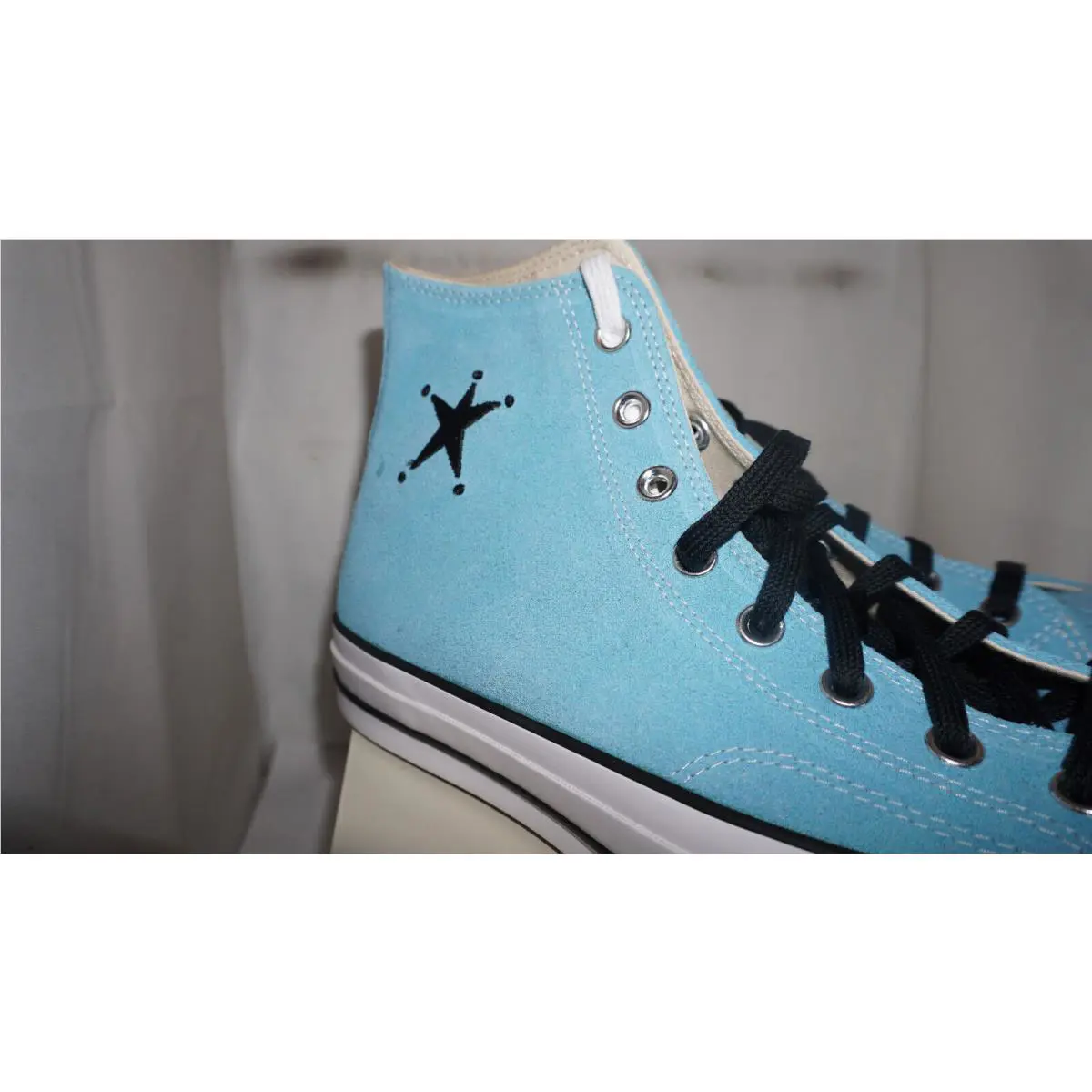 Converse shoes - Chuck 70 High Sky Blue - Blue High Top (UPC: 194434615418) 2