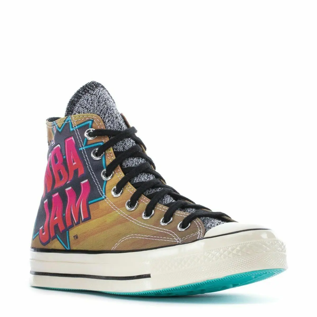 Converse shoes - Brown Hardwood Floor Aqua Grey - 171692C 1