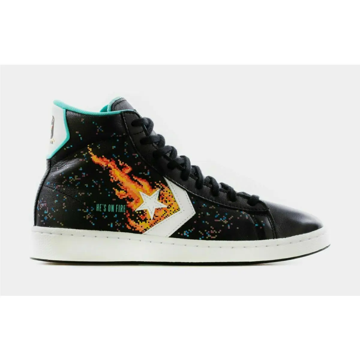 Converse shoes - Converse All Star Pro Leather - Black Orange multi - 171313C 1