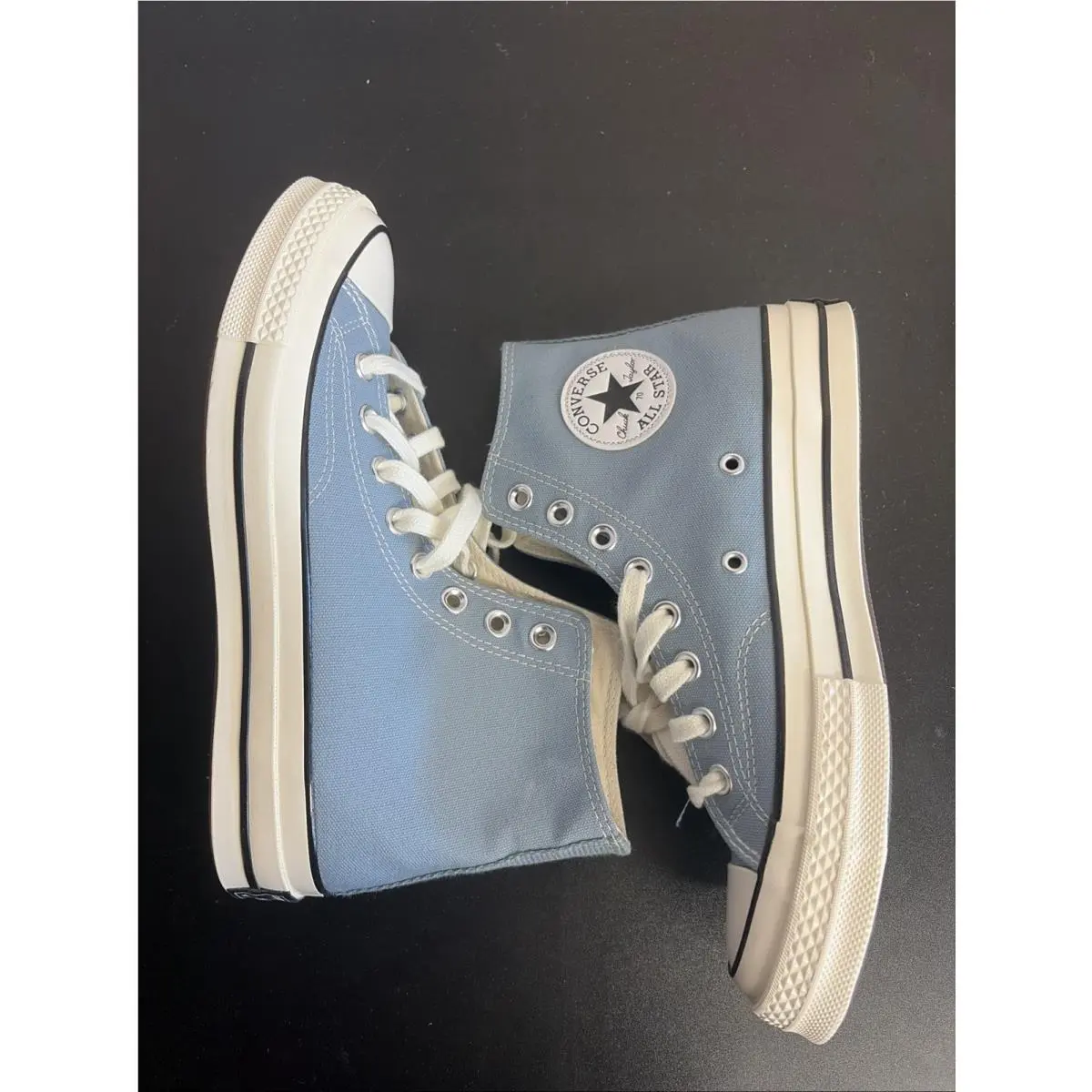 Size 6.5 -  Chuck 70 Vintage Canvas High Cocoon Blue by Converse