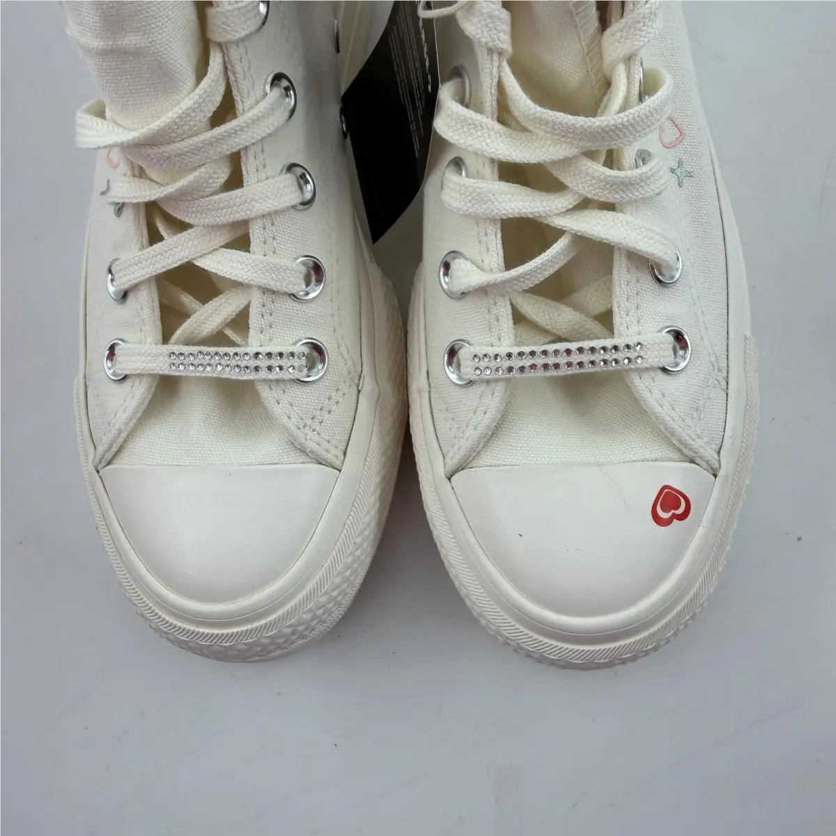 Converse shoes - CT AS LIFT HI - LIFT - A09114C - Egret/ Fever Dream 7