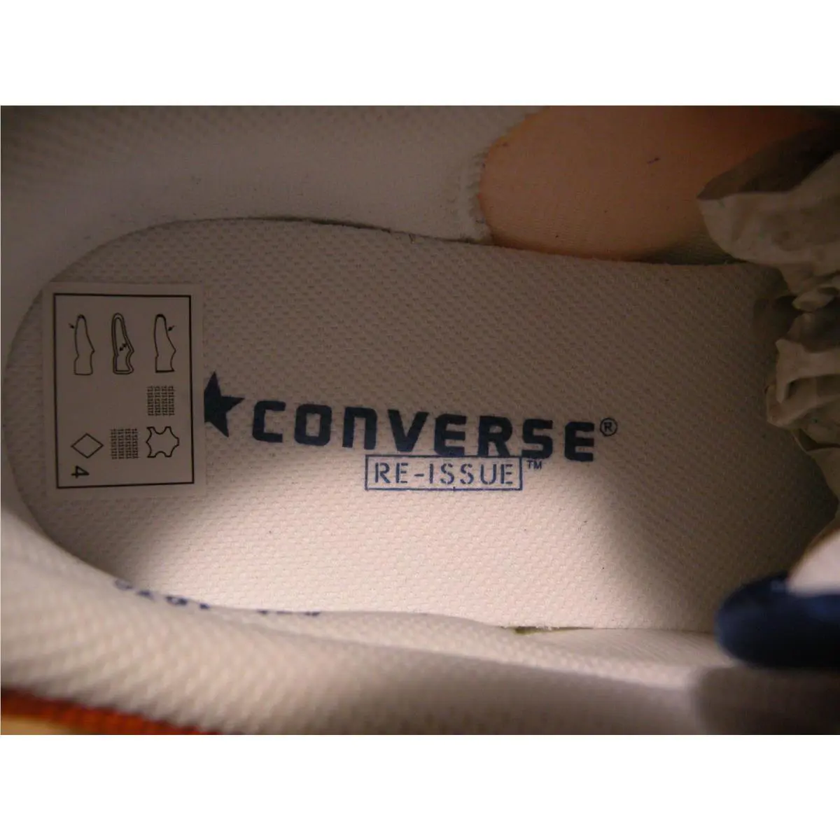 Converse shoes - ROYAL/ORANGE - 1Q007 5