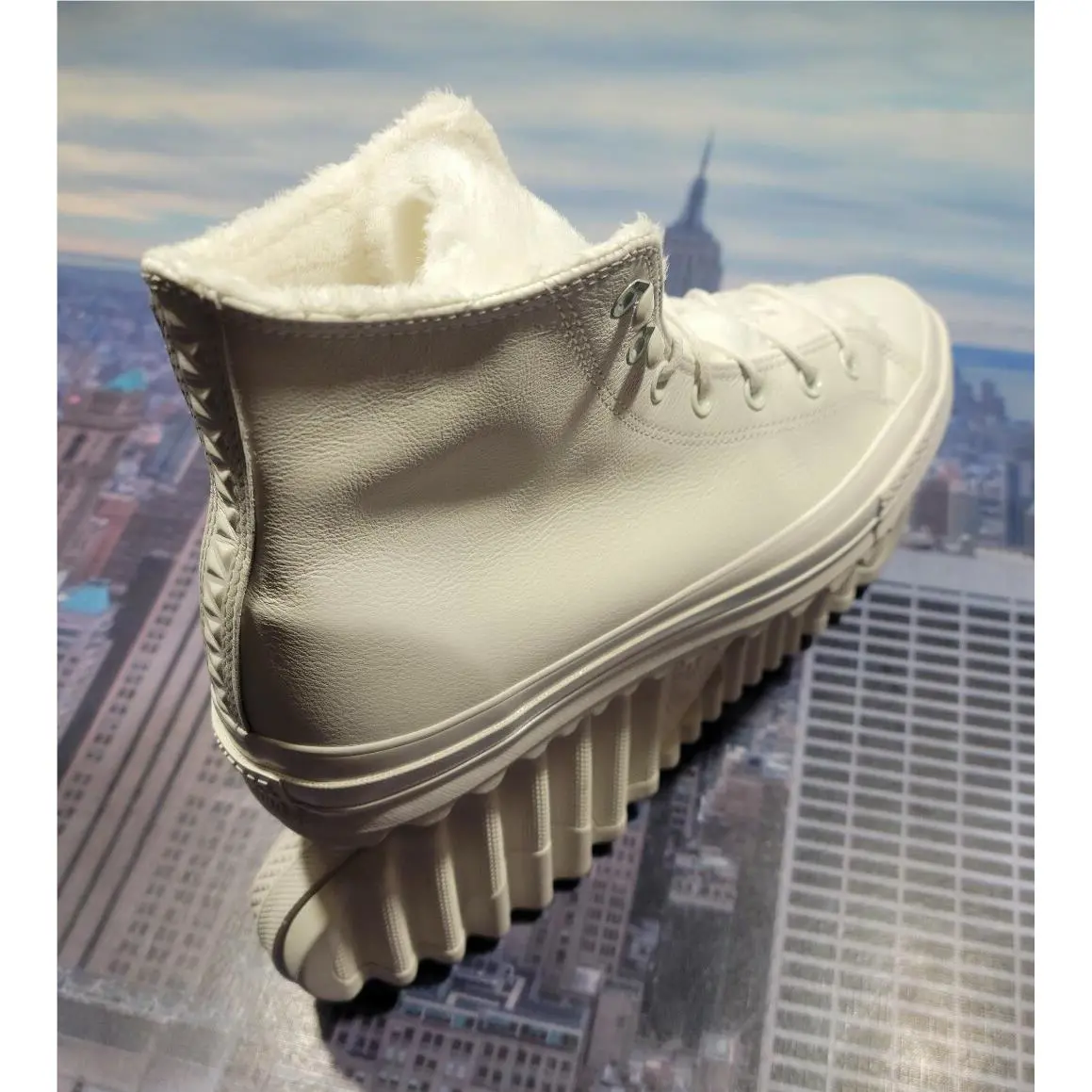 Converse shoes - Lift Ripple High Top - Lift Ripple High Top - 562423c - Vintage White 0