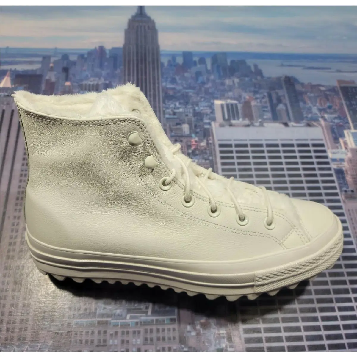 Converse shoes - Lift Ripple High Top - Lift Ripple High Top - 562423c - Vintage White 4