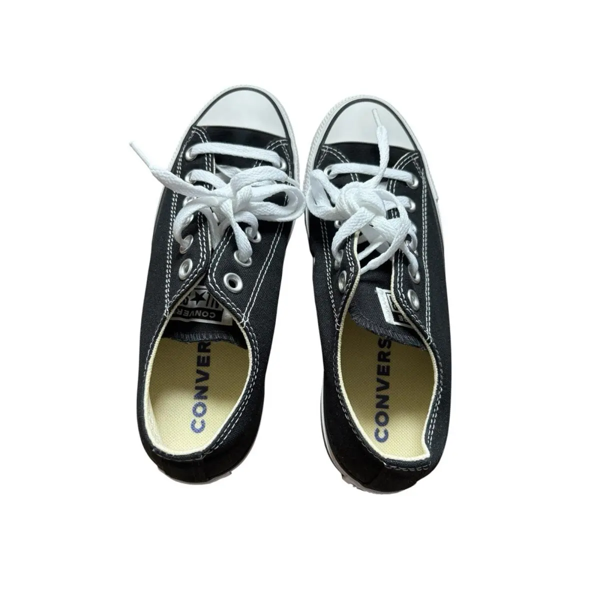 Converse shoes - Converse All Star OX - All Star - W9166 - Black / White 4