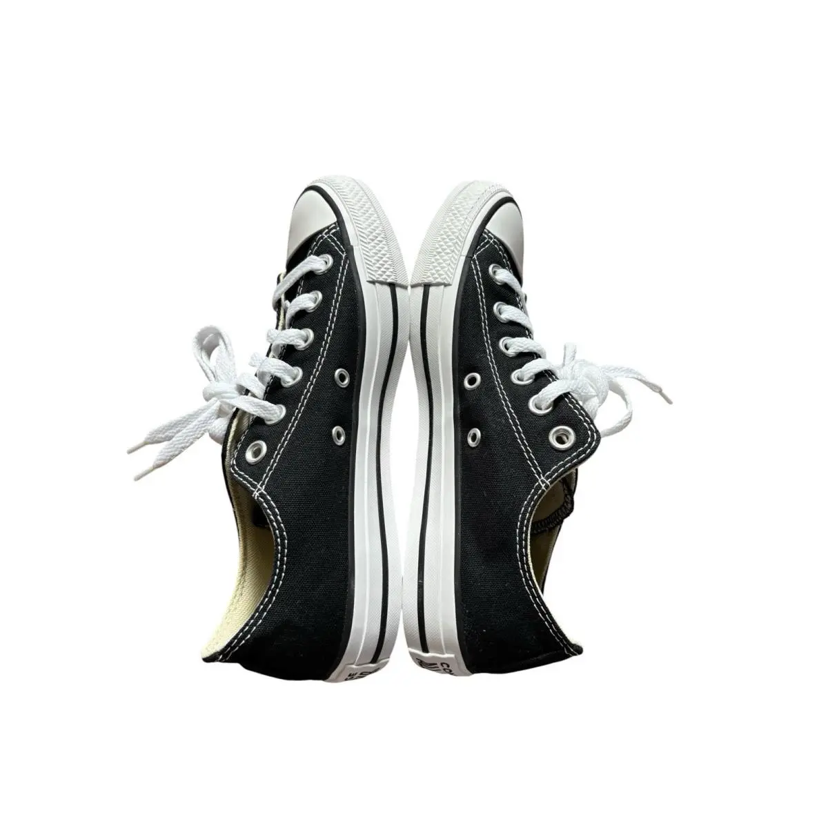 Converse shoes - Converse All Star OX - All Star - W9166 - Black / White 5