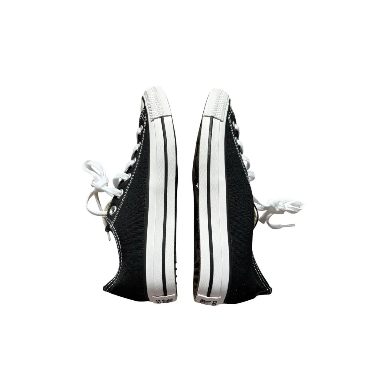 Converse shoes - Converse All Star OX - All Star - W9166 - Black / White 6