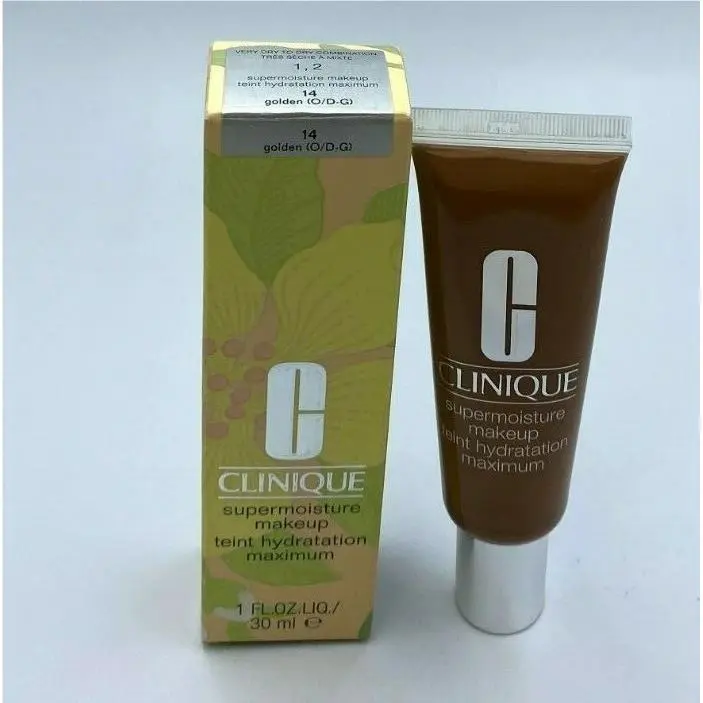 Supermoisture Makeup 1oz/30 ml Choose Shade 14 Golden (O/D-G) by Clinique