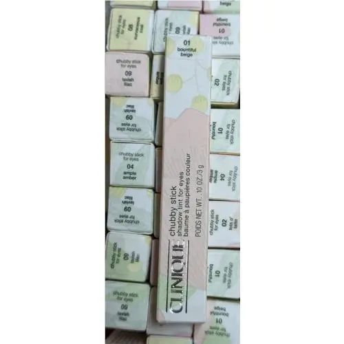 Chubby Stick Shadow Tint For Eyes 0.1 oz/3 g Full Size-choose Shade 01 bountiful beige by Clinique