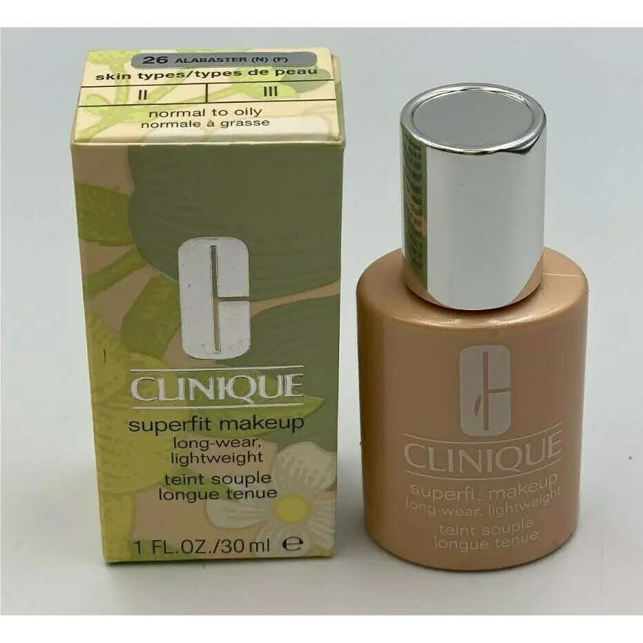 Superfit Makeup Full Size 1 OZ Choose Shade 26 Alabaster (N)(F) by Clinique