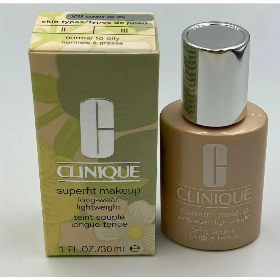 Superfit Makeup Full Size 1 OZ Choose Shade 28 Sunny (G) (D) by Clinique