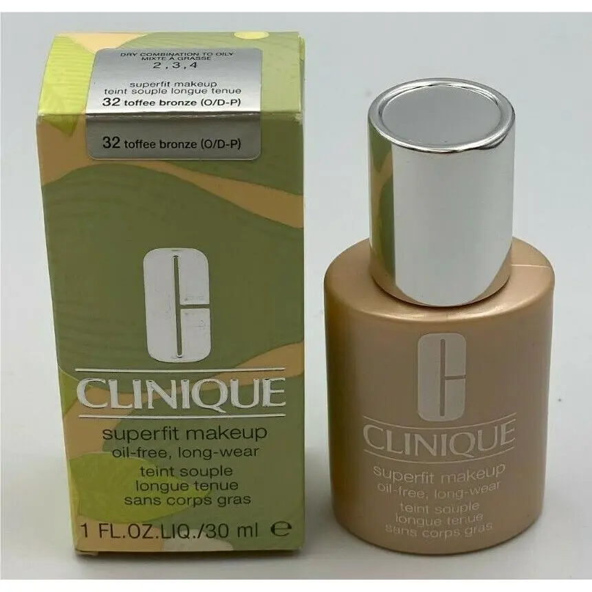 Superfit Makeup Full Size 1 OZ Choose Shade 32 Toffee Bronze (O/D-P) by Clinique