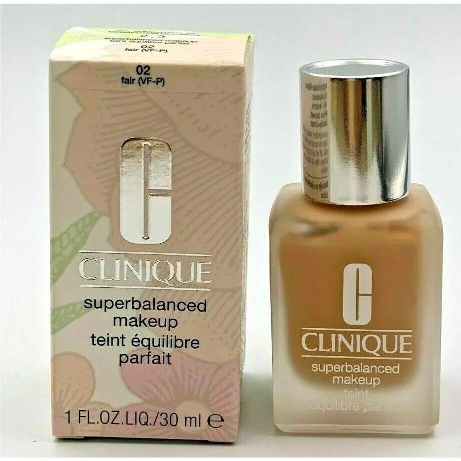 Superbalanced Makeup 1oz/ 30ml Choose Shade + 02 Fair (VF-P) by Clinique