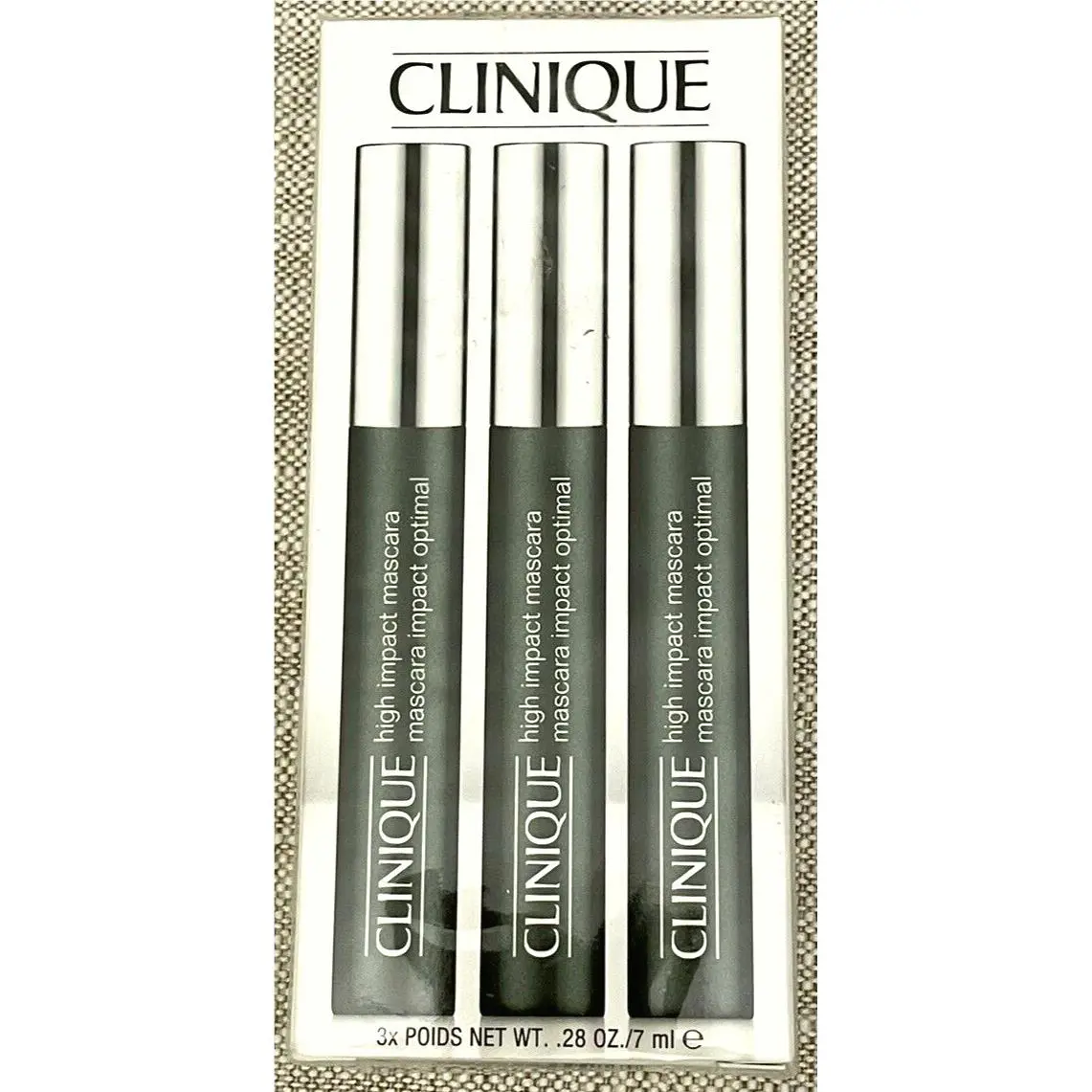 Clinique: High Impact Mascara. Black. 3PC Full-size Set. Great Value Now