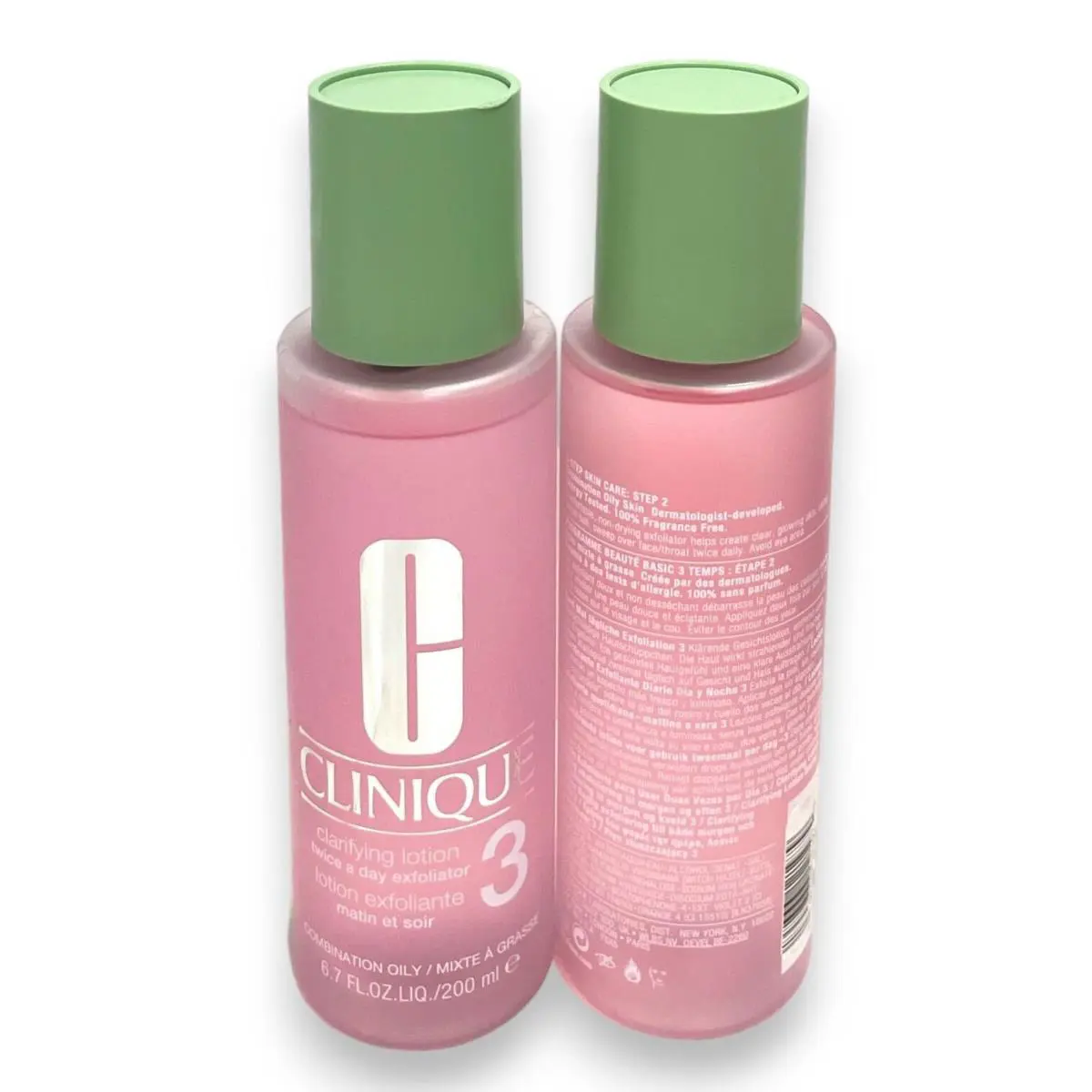 Clarifying Lotion 3 Combination Oily 6.7fl/200ml You Pick Lot As Seen Lot Of 2 by Clinique