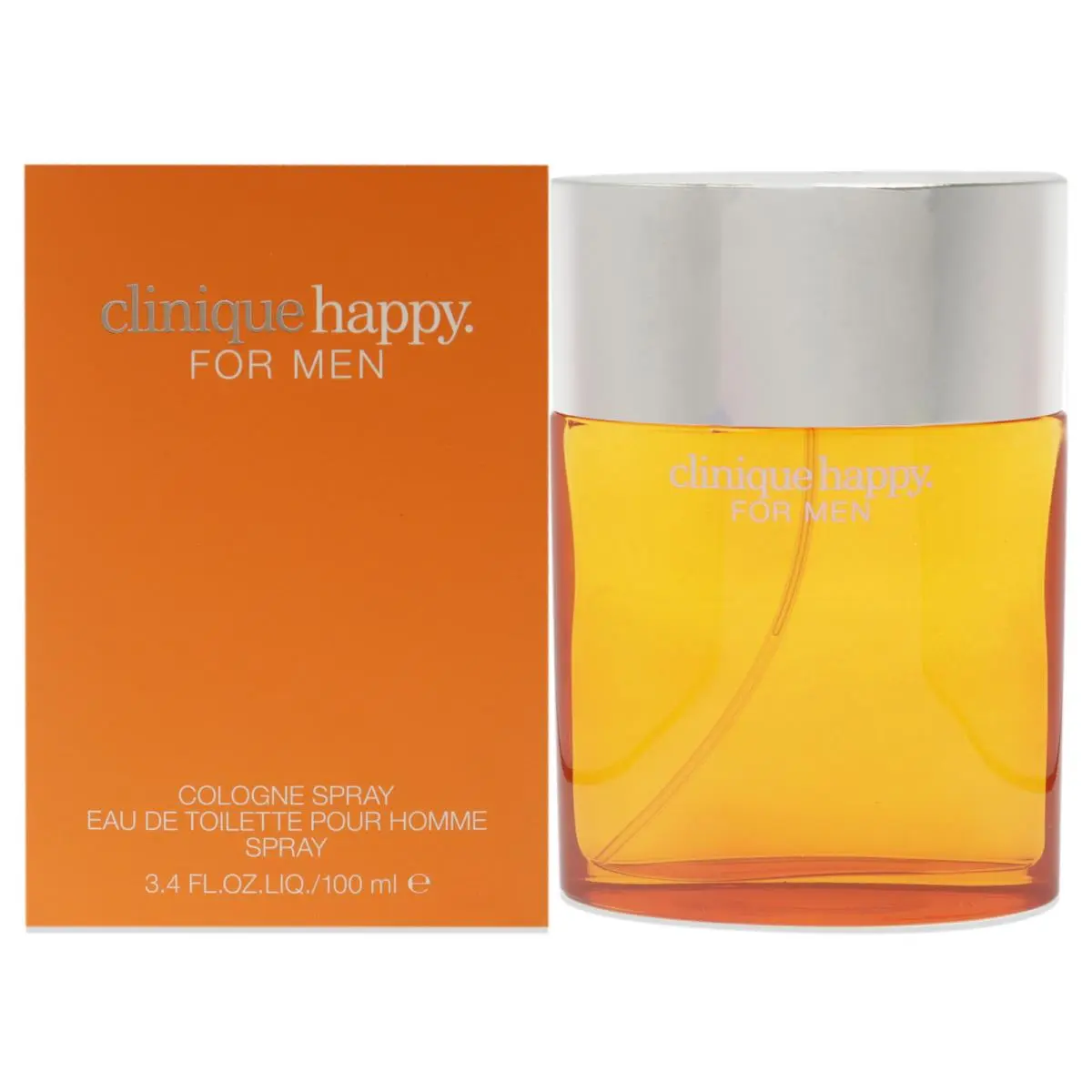 Pack of 3 Clinique Happy Cologne Spray by Clinique For Men - 3.4 oz Edt Spray