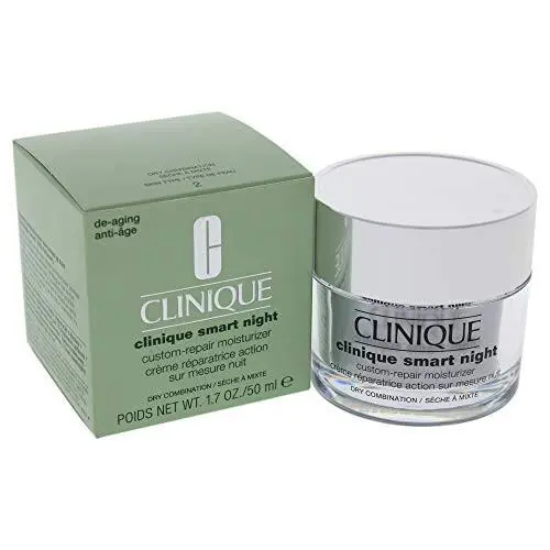 Clinique Smart Night Custom-repair Moisturizer 1.7 oz/50 ml Dry to Combination