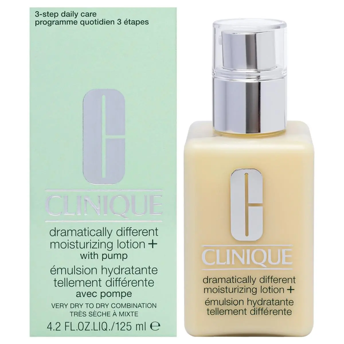 2 Pack Clinique Moisturizing Lotion Plus-very Dry To Dry Combination Skin-4.2 oz
