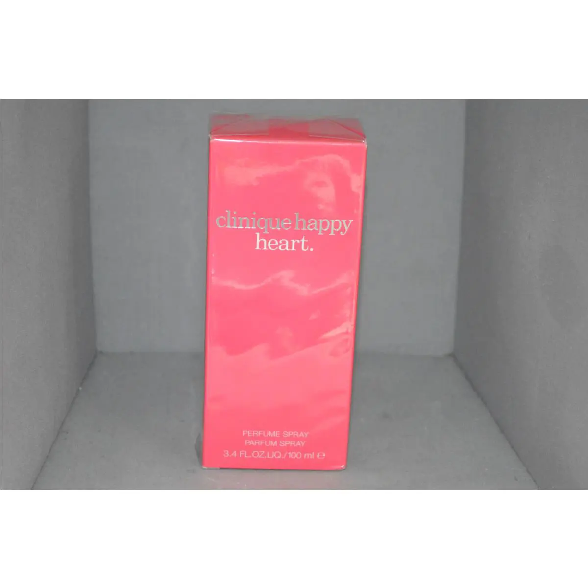 Clinique Happy Heart Perfume Spray 3.4oz Box