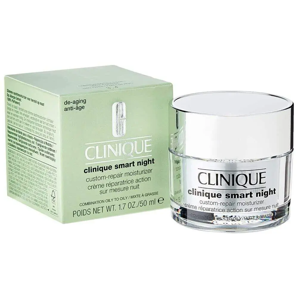 Clinique Smart Night Custom-repair Moisturizer 1.7oz/50ml Combination Oily
