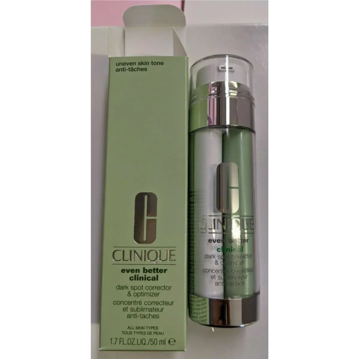 Clinique Even Better Clinical Dark Spot Corrector Optimizer 1.7 oz/50 ml Box
