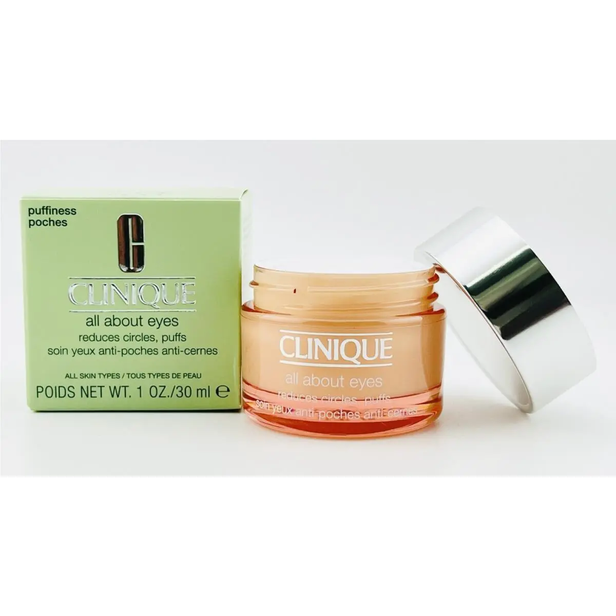 Clinique ~ All About Eyes Reduces Circles , Puffs ~ All About Eyes Reduces Circles Puffs 1 OZ