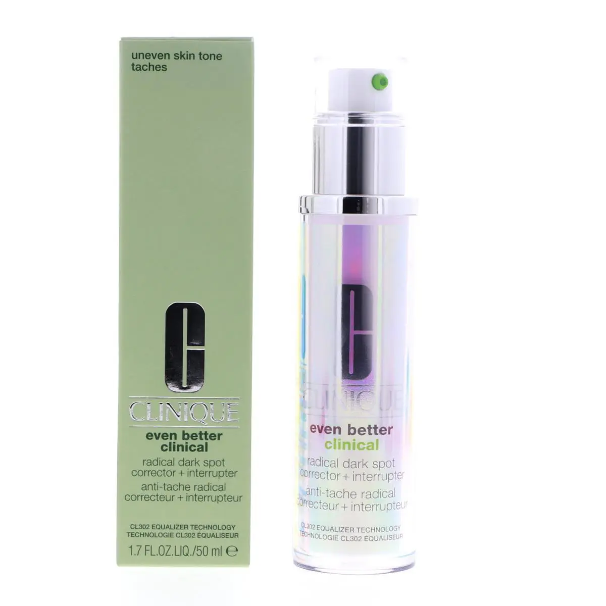 Clinique Even Better Clinical Radical Dark Spot Corrector + Interrupter 1.7 oz