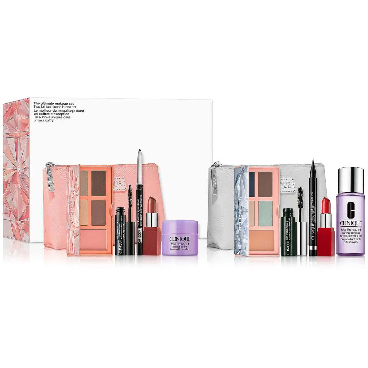Clinique The Ultimate 12 Piece Makeup Set with Two Looks In One