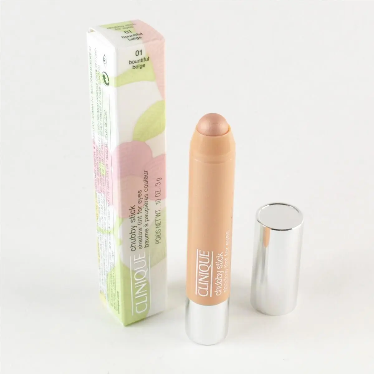 Clinique Chubby Stick Shadow Tint For Eyes 01 Bountiful Beige - 0.10 Oz. / 3 g