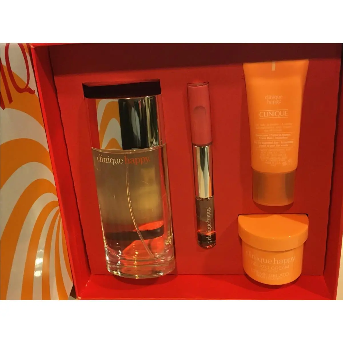 Clinique Perfectly Happy 4 pc Fragrance Gift Set Limited Edition