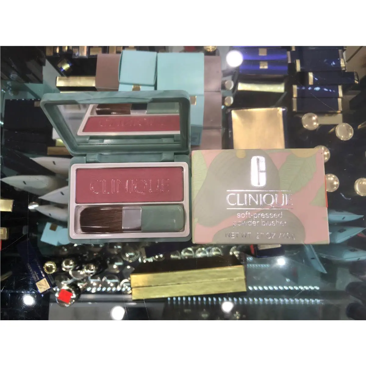 Clinique Soft Pressed Powder Blusher 44 Pink Blush 0.27oz