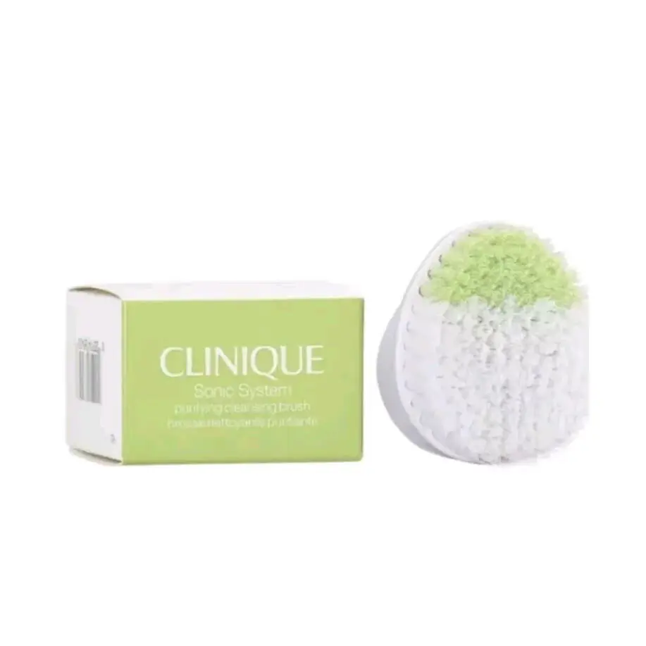 Box Clinique Purifying Cleansing Brush Head Replacement Sonic Cleanse Tool