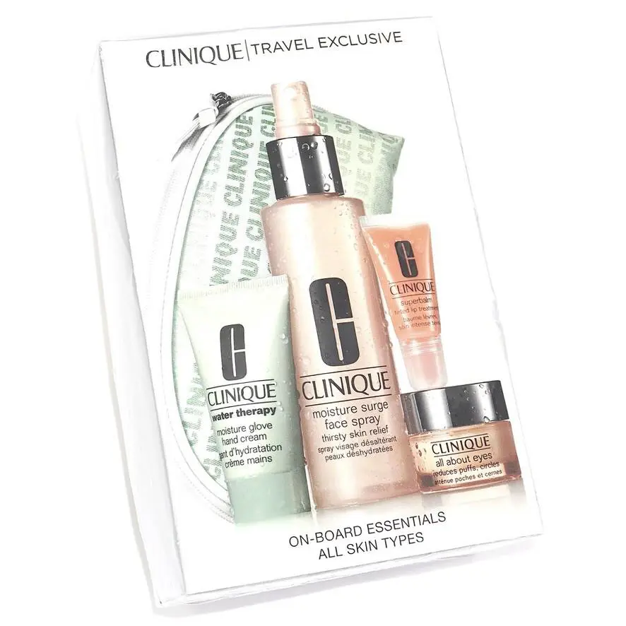 Clinique Travel Exclusive On-board Essentials 5-Piece Set Rare