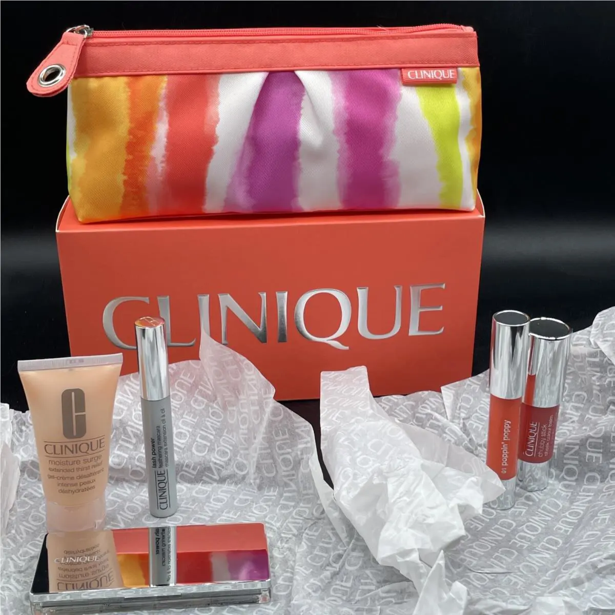 Clinique Spring Into Colour Shadow Palette Mascara Chubby Stick Moisture Surge