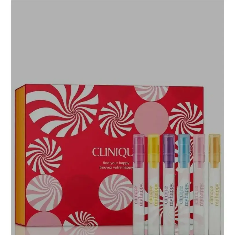 Clinique Find Your Happy Fragrance 6 Pcs Gift Set 5ml/.17oz Each Spray Perfume