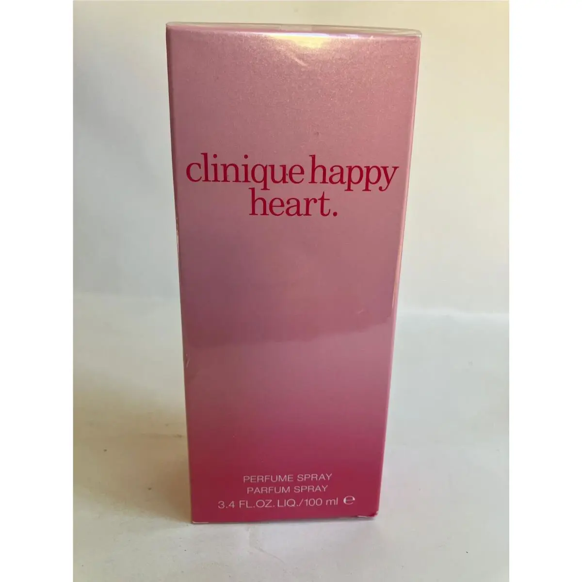 Happy Heart by Clinique 3.4oz Parfum Spray For Women Rare