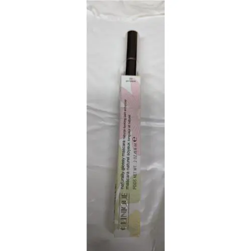 Clinique Naturally Glossy Mascara 01 Jet Black 0.2oz/5.6ml Full