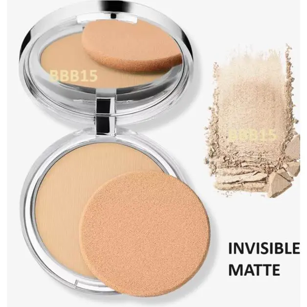 Clinique Stay-matte Sheer Pressed Powder Foundation in Invisible Matte W/box