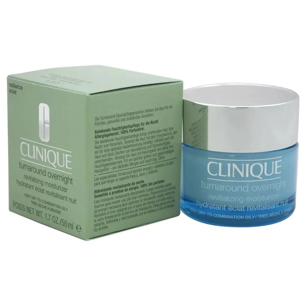 Clinique Turnaround Overnight Revitalizing Moisturizer 1.7 Oz/ 50 ml