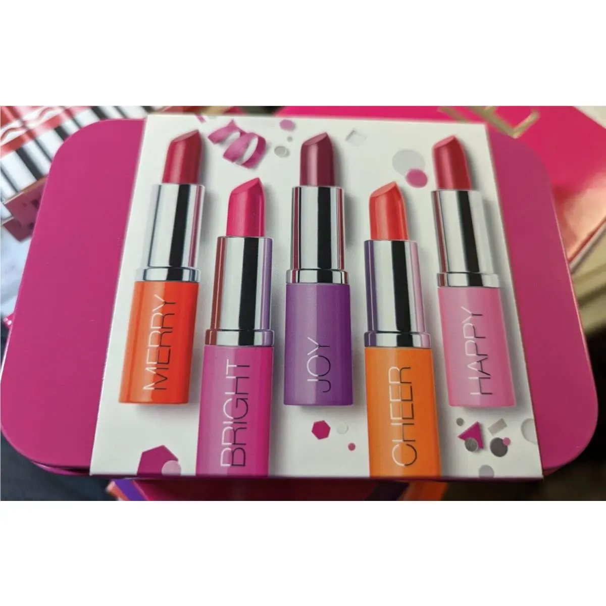 Clinique Pick Your Party Pop Lip Colour+primer Base Merry/bright/joy/cheer/happy