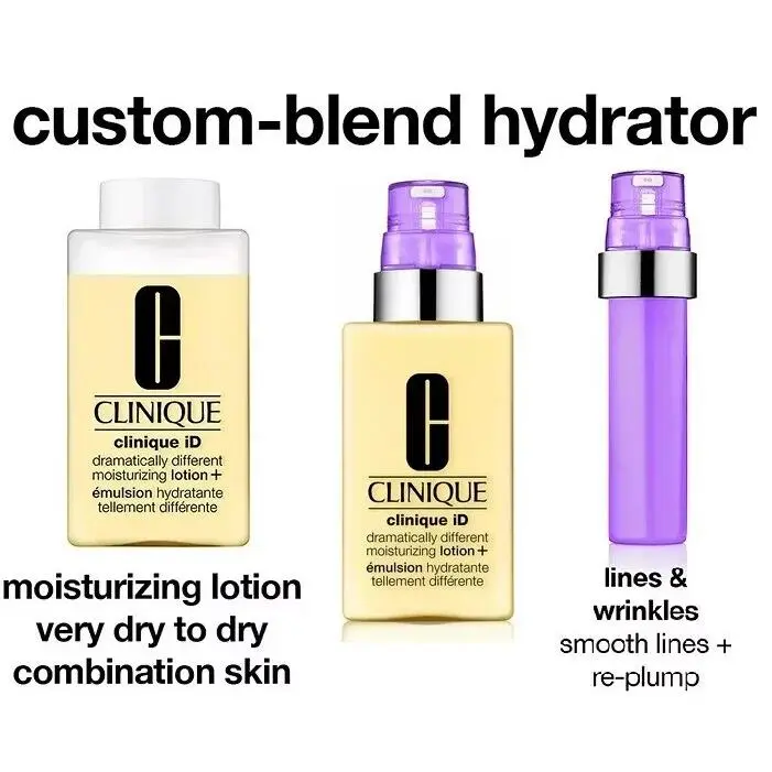 Clinique iD Dramatically Different Lotion + Lines Wrinkles Concentrate