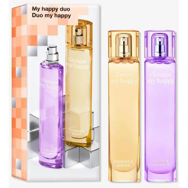 Clinique My Happy Fragrance Duo- Cookie Kisses + Cocoa Cashmere
