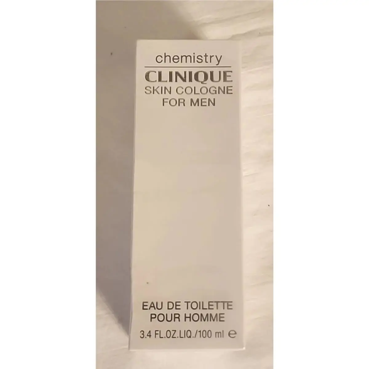Vintage Clinique Chemistry 3.4 oz 100 ml Edt For Men Skin Cologne
