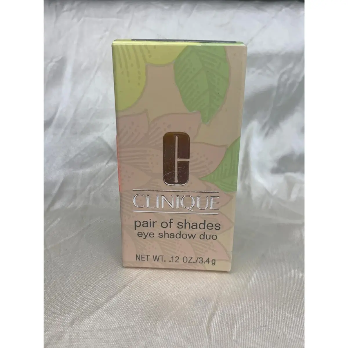 Clinique Pair of Shades Eye Shadow Duo .12 oz 36 Ivory Bisque/bronze Sat