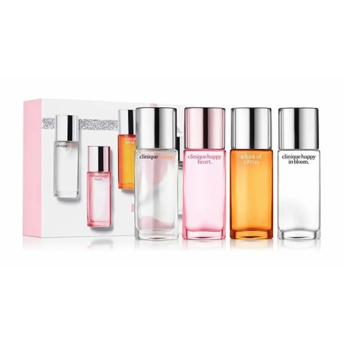Hints Of Happy Fragrance Set 0.24oz/ 5ml Each by Clinique